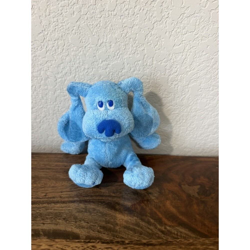 TY Beanie Baby Blue's Clues 2005 Viacom Blue Puppy Dog TV Show Character Plush